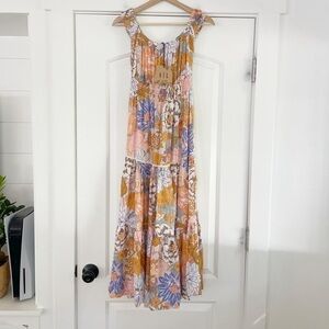 Anthropologie Abel the Label Pastel Romance Midi Dress - XS